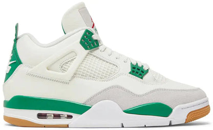 Nikee Air Jordan Retro 4 Pine Green Semi Ua Quality