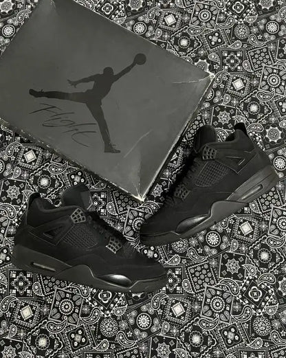 Air Jordan Retro 4 Black Cat Premium