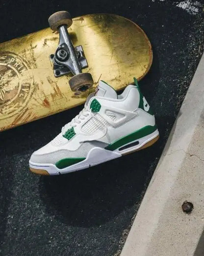 Nike air Jor_dan Retro 4 Pine Green Semi Ua Quality