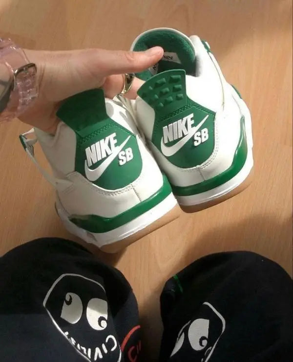 Nike air Jor_dan Retro 4 Pine Green Semi Ua Quality