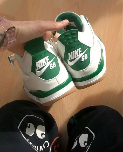 Nike air Jor_dan Retro 4 Pine Green Semi Ua Quality