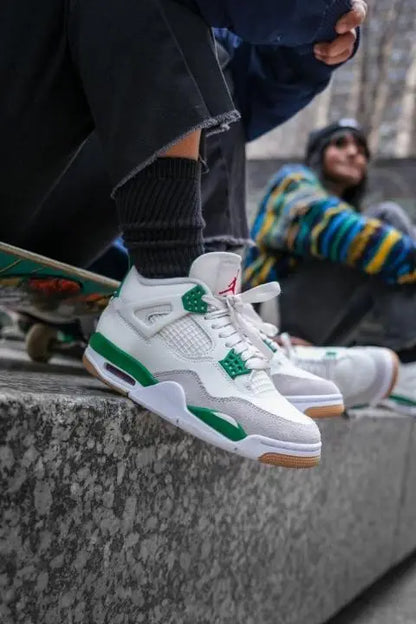 Nike air Jor_dan Retro 4 Pine Green Semi Ua Quality