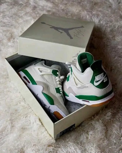 Nike air Jor_dan Retro 4 Pine Green Semi Ua Quality