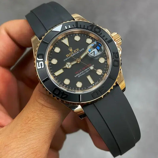ROLEX YACH MASTER ROSE GOLD
