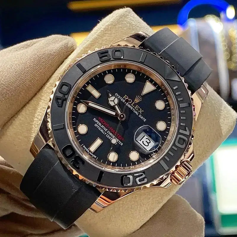 RLX YACH MASTER ROSE GOLD