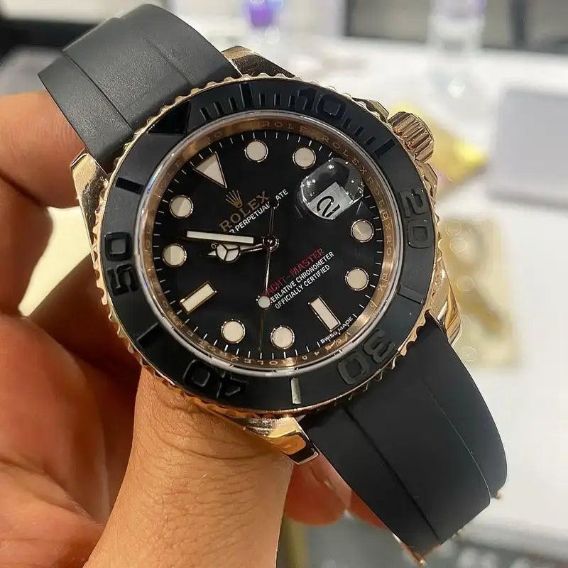 ROLEX YACH MASTER ROSE GOLD