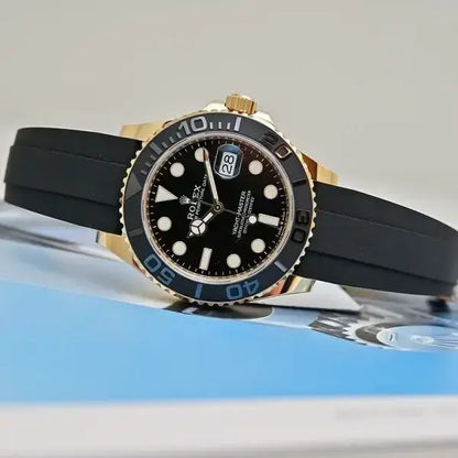 ROLEX YACH MASTER GOLD BLACK