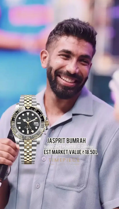 ROLEX GMT MASTER 2 GOLD BLACK