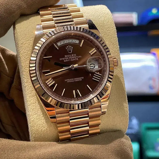 ROLEX DAYDATE CHOCOLATE DAIL
