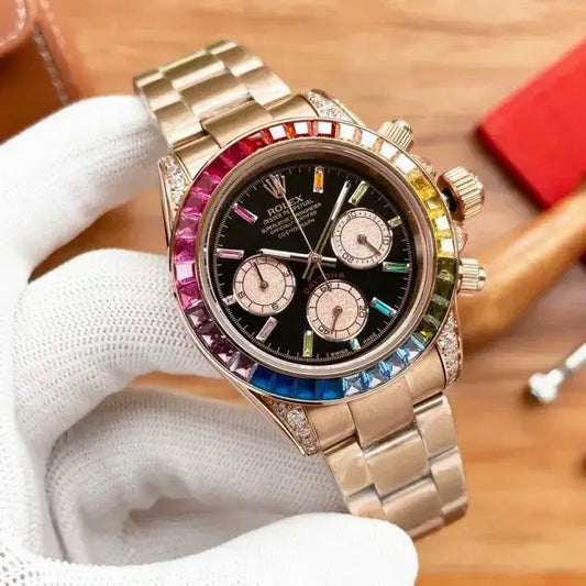 ROLEX RAINBOW ROSE GOLD