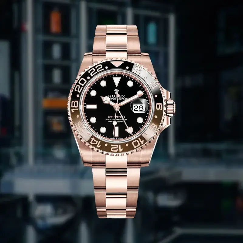 ROLEX GMT MASTER ROSE GOLD