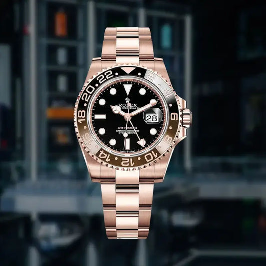 ROLEX GMT MASTER ROSE GOLD