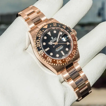 ROLEX GMT MASTER ROSE GOLD