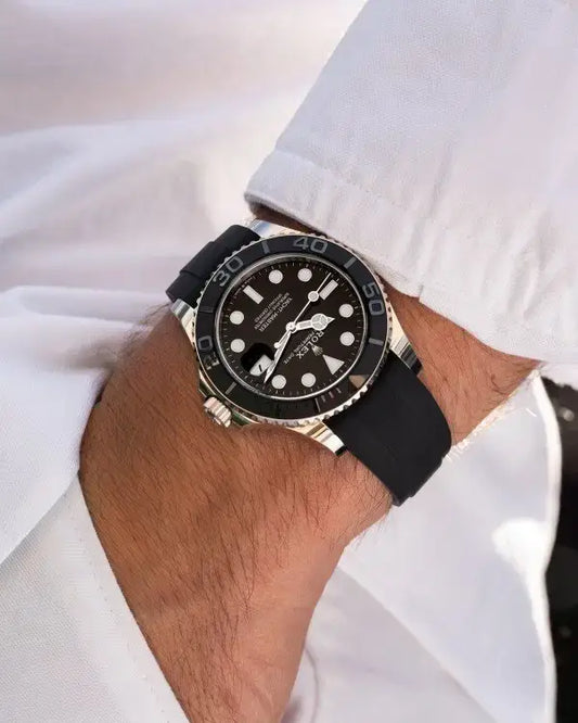 ROLEX YACHMASTER SILVER VIRAT KOHLI