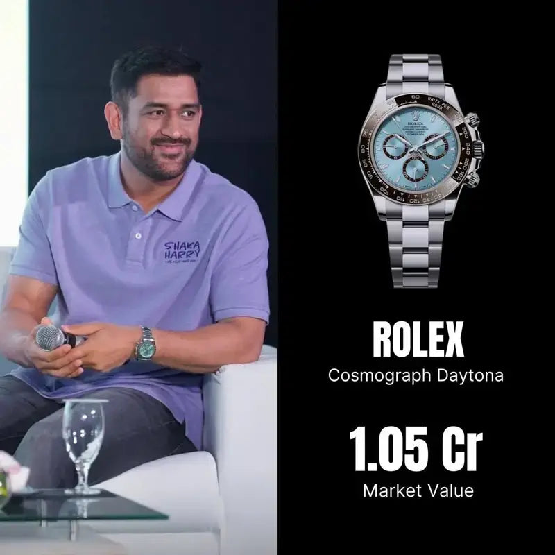 RLX DAYTONA ICE BLUE DAILMS DHONI EDITION