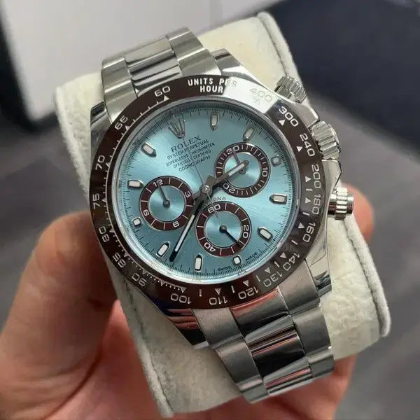 ROLEX DAYTONA ICE BLUE DAILMS DHONI EDITION